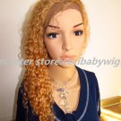 lace front wigs fashion wigs afro curly blonde indian remy hair