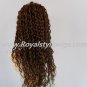 18"indian remy full lace wigs afro curly