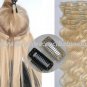 40cm 70g*2 sets_ CLIP IN ON HUMAN HAIR EXTENSIONS