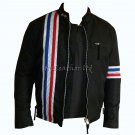 Easy Rider Striped Textile Motorcycle Jacket