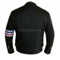 Easy Rider Striped Textile Motorcycle Jacket