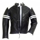 Fight Club Mayhem Black Cowhide Leather Jacket