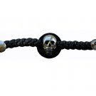Skull Braided Leather Vest Waistcoat Extender