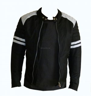 Fight Club Mayhem Black Textile Jacket