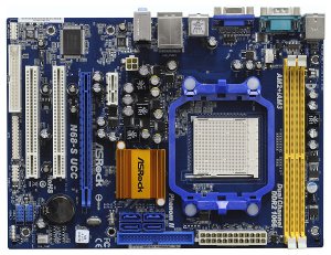 New AMD Athlon X2 7550+  with ASRock N68S mb 2gb ram