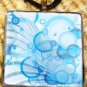Retro Circles Glass Pendant