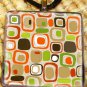 Retro Pattern Glass Pendant