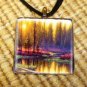 Spring Morning Glass Pendant