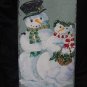 Mr. & Mrs Snowman - Large Slate