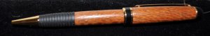 Leopardwood Comfort Grip Pen
