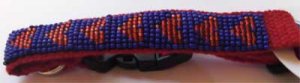 Moyo Beaded Collar - Red XS