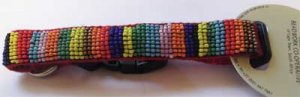 Tingo Beaded Collar - Red S