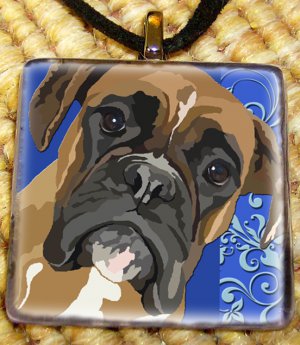 Boxer Pendant