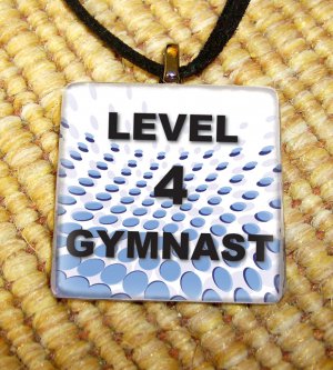 Level 4 Gymnast Pendant