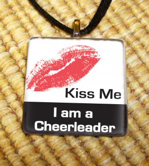 Kiss Me Cheerleader Pendant