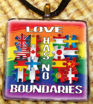 Love Has No Borders Pendant