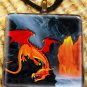 Dragon Mountain Glass Pendant