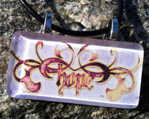 Hope Pendant Art By Shaman Arts