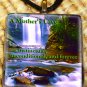 A mother's Love Waterfall Glass Pendant