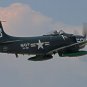 Skyraider in Flight 8x10 matted and framed