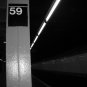 59Th Street Subway 8x10 matted and framed.