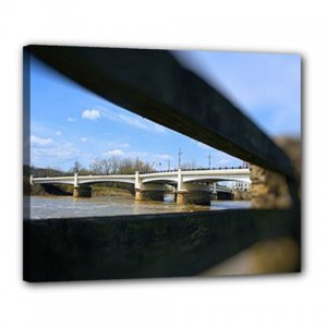 16x20 Gallery Wrap Zanesvilles Y Bridge
