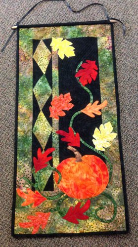 Spirit of Fall Quilted Wall Hanging