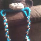 blue sock monkey hat
