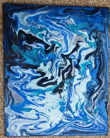 Deep Sea 8x10 Canvas