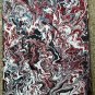 Red and Black Abstract12x16 canvas