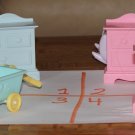 pink dresser