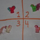ponytail petite 3rd set pink w/ pizza (#4)