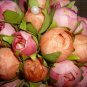 BEAUTIFUL SILK BOUQUET,MULTICOLORED, ROUND!