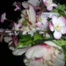 Beautiful Silk Flowers kissing ball!!!