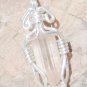 Silver Crystal Pendant Topaz natural pink, pale pink. $2,500.00