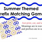 Prefix Matching Game of Prefixes and Meanings PDF