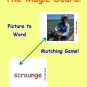 The Magic Gourd Vocabulary Cards, Match Games, and Worksheets all in PDF (Adobe format)