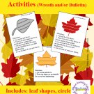 We are Thankful! Thanksgiving Leaf Writing Activities PDF
