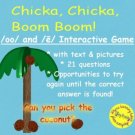 Chicka, Chicka, Boom, Boom Interactive Game for sounds long e and /oo/ PDF