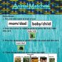 Baby and Parent Animal Match Game PDF