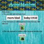Baby and Parent Animal Match Game PDF