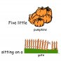 Five Little Pumpkins E-book (PDF)