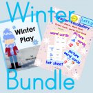 Winter Bundle: Book and Vocabulary Set PDF
