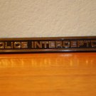 P71 'Police Interceptor Emblem"