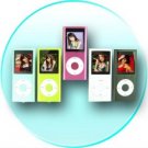 Super-Popular Slim Metal-body MP4 Player, 1.5-inch Screen 4GB - Black