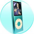 1.8-inch Screen New Style Stainless Metal Shell MP4 Player 4GB - Black