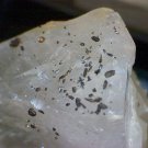 Beautiful Alabandite on calcite specimen