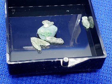 Small Hiddenite crystals