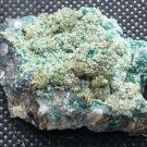 Amazing Powellite on Brochantite specimen