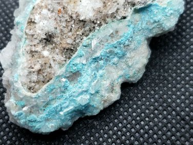 Devilline with Gypsum Var Selenite Specimen